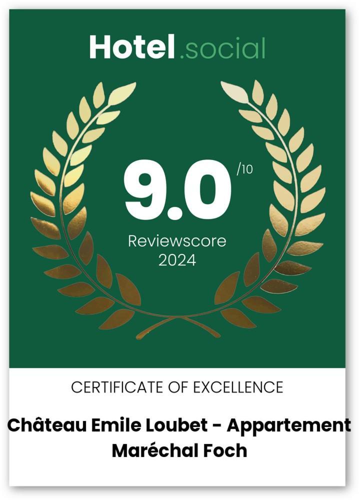 Chateau Emile Loubet - Appartement Marechal Foch La Bégude-de-Mazenc Zewnętrze zdjęcie